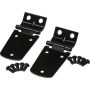 Kentrol 97-06 Jeep Wrangler TJ Hood Hinge Pair - Powdercoat Black
