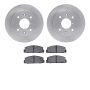 Dynamic Friction 6502-80085 Rotor Kit