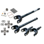 Revolution Gear & Axle DC-D44-JLJT-2PC-FAD 2018+ Jeep Wrangler JL & JT Chromoly Discovery Series Front Axle Kit w/FAD