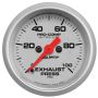 AutoMeter 4394 GAUGE, EXHAUST PRESS, 2 1/16