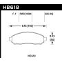 Hawk Performance HB618Y.625 LTS Disc Brake Pad