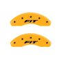 MGP Front set 2 Caliper Covers Engraved Front FIT Yellow finish black ch