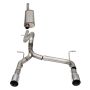 CORSA Performance 21124 Corsa 2018-2024 Jeep Wrangler JLU 3.6L 2.75in Sport Cat-Back Exhaust w/ 4in Tips