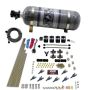 Nitrous Express 80001-12 8 CYL PIRANHA DIRECT PORT, 4 SOLENOIDS, WITH 12LB BOTTLE (200-500HP JETTING)