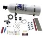 Nitrous Express 80010-15 8 CYLINDER LT1, LS1 PRO PIRANHA NOZZLE GAS WITH 15LB BOTTLE