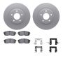 Dynamic Friction 4612-67006 Rotor Kit