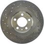 Stoptech 128.33034L Drilled Sport Brake Rotor
