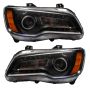 Oracle Lighting 7731-334 SMD Pre-Assembled Headlights, Non-HID, Black Bezel, ColorSHIFT(tm) DRL