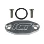 ICT BILLET ICT551621 Oil Port Adapter Cooler Delete Block Off Plate