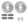 Dynamic Friction 6512-76356 Rotor Kit