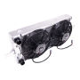 Chase Bays CB-11RAD-20AN-10FAN Honda Civic/Integra -20AN Tucked Aluminum Radiator w/2 10in Ultra Fans