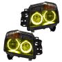 Oracle Lighting 7173-335 2008-2015 Nissan Titan Pre-Assembled LED Halo Headlights
