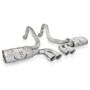 Stainless Works VC53CBQUAD 1997-04 Corvette C5 3in Axleback Quad 3-1/2in Slash-Cut Tips