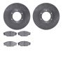Dynamic Friction 6502-76557 Rotor Kit