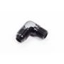 AEROQUIP AERFCM5037 90 Deg Alum #8 Flare 3/8 in Black