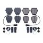 PowerStop 17-839A PowerStop - Z17 Low-Dust Ceramic Brake Pads with Hardware