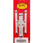 RACING POWER CO-PACKAGED RPCR4993 Chrome V/C Hold Down 4 3/4in Long 4pk