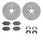 Dynamic Friction 4512-76130 Rotor Kit