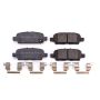 PowerStop 17-1393 PowerStop - Z17 Low-Dust Ceramic Brake Pads with Hardware
