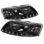 SPYDER 5029416 Projector Headlights - DRL - Black