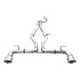 AWE Tuning 3015-32116 2020 Toyota Supra A90 Track Edition Exhaust - 5in Chrome Silver Tips