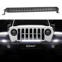 XKGLOW XK064010-D XK Glow Razor Light Bar Auxiliary High Beam Driving No Wire & Switch 10in