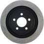 StopTech 2015 Ford Mustang GT w/ Brembo Brakes Right Rear Slotted Brake Rotor