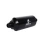 AEROMOTIVE AFS12377 8an Inline Fuel Filter 10 Micron 2in OD Black