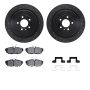 Dynamic Friction 8512-54176 Rotor Kit