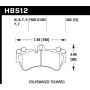 Hawk Performance HB512Z.605 Performance Ceramic Disc Brake Pad