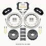 Wilwood 140-13969 Narrow Superlite 4R Rear Kit 12.88in 2007-up Jeep JK w/Lines