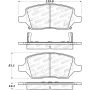 Stoptech 308.10930 Street Brake Pads