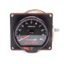 LONGACRE LON52-44477 SMI Tach Black Tach 4.5 in w/Black Panel