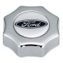 FORD FRD302-230 Alm Screw-in Oil Fill Cap w/Ford Oval Logo