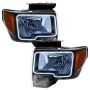 Oracle Lighting 7188-335 2009-2014 Ford F-150 Pre-Assembled LED Halo Headlights - (Black Housing)