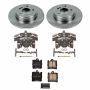 PowerStop KCOE620 OE Stock Replacement Low-Dust Ceramic Brake Pad, Rotor and Caliper Kit
