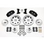 Wilwood 140-10742-D Dynapro 6 Front Hub Kit 12.19in Drilled 74-80 Pinto/Mustang II Disc Spindle only
