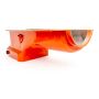 RACING POWER CO-PACKAGED RPCR9729 65-95 BBC Steel Drag Race Oil Pan Orange