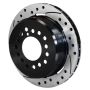Wilwood 160-10051-BK Rotor-2.32in Offset-SRP-BLK-Drill-LH 12.19 x .810-5 x 4.75in-.44/.48/.50 Studs
