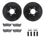 Dynamic Friction 8212-54007 Rotor Kit