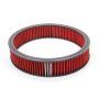 EDELBROCK EDE43666 Air Filter Element Red 14in x 3in