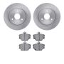 Dynamic Friction 6502-63404 Rotor Kit
