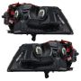 Oracle Lighting 8101-334 SMD Pre-Assembled Headlights, Black Bezel, ColorSHIFT(tm) - No Controller