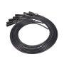 Top Street Performance 81027BCE Straight Black Ceramic Plug Boots