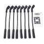 Top Street Performance 81027CE Straight Ceramic Plug Boots