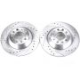 PowerStop EBR1008XPR PowerStop Evolution Performance Drilled, Slotted & Plated Brake Rotor Pair