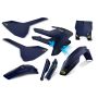 Cycra 1CYC-9321-89 16-18 Husqvarna FC250 Powerflow Body Kit - OEM Blue