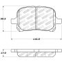 Stoptech 308.07070 Street Touring Brake Pads
