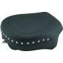 Mustang Motorcycle 75451 Mustang 08-21 Harley Electra Glide,Rd Glide,Rd King,Str Glide Pass Seat(13.5wide)/Studs - Black