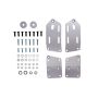 Top Street Performance 81150 TSP GM LS to Ford Fox Body Natural Motor Mount Adapter Plates